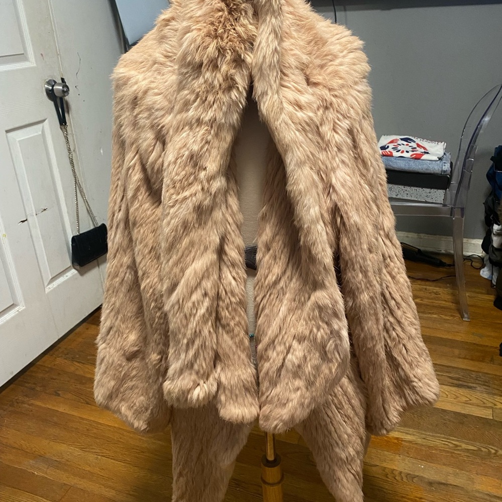 Elizabeth and James Teddy Jacket in Light Brown
